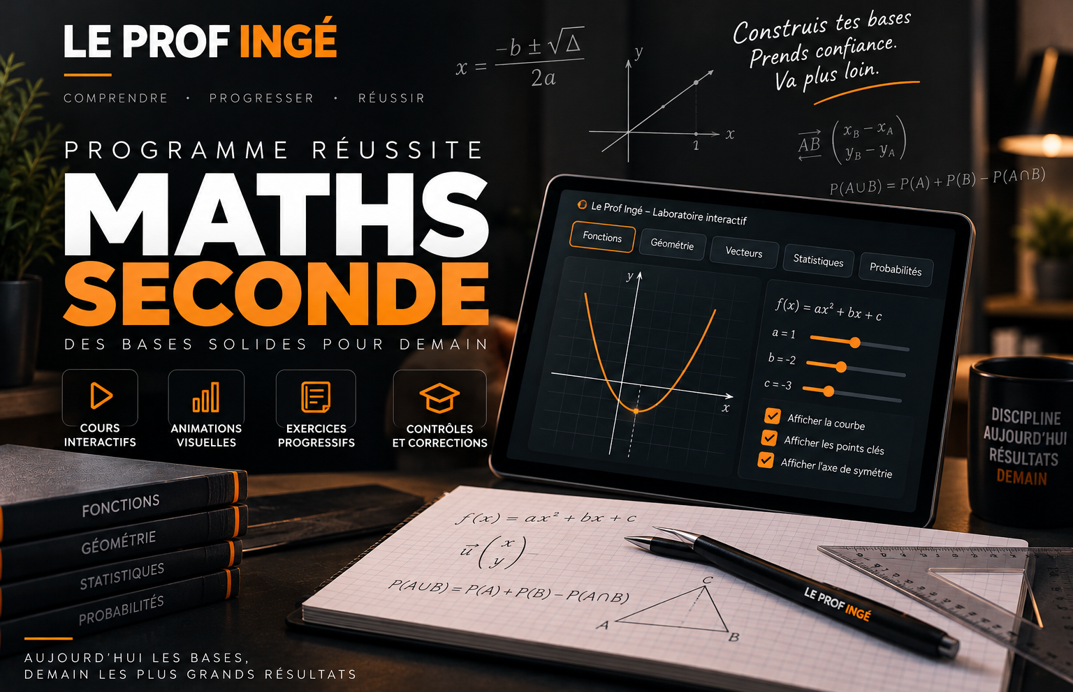 Programme Reussite Maths Seconde