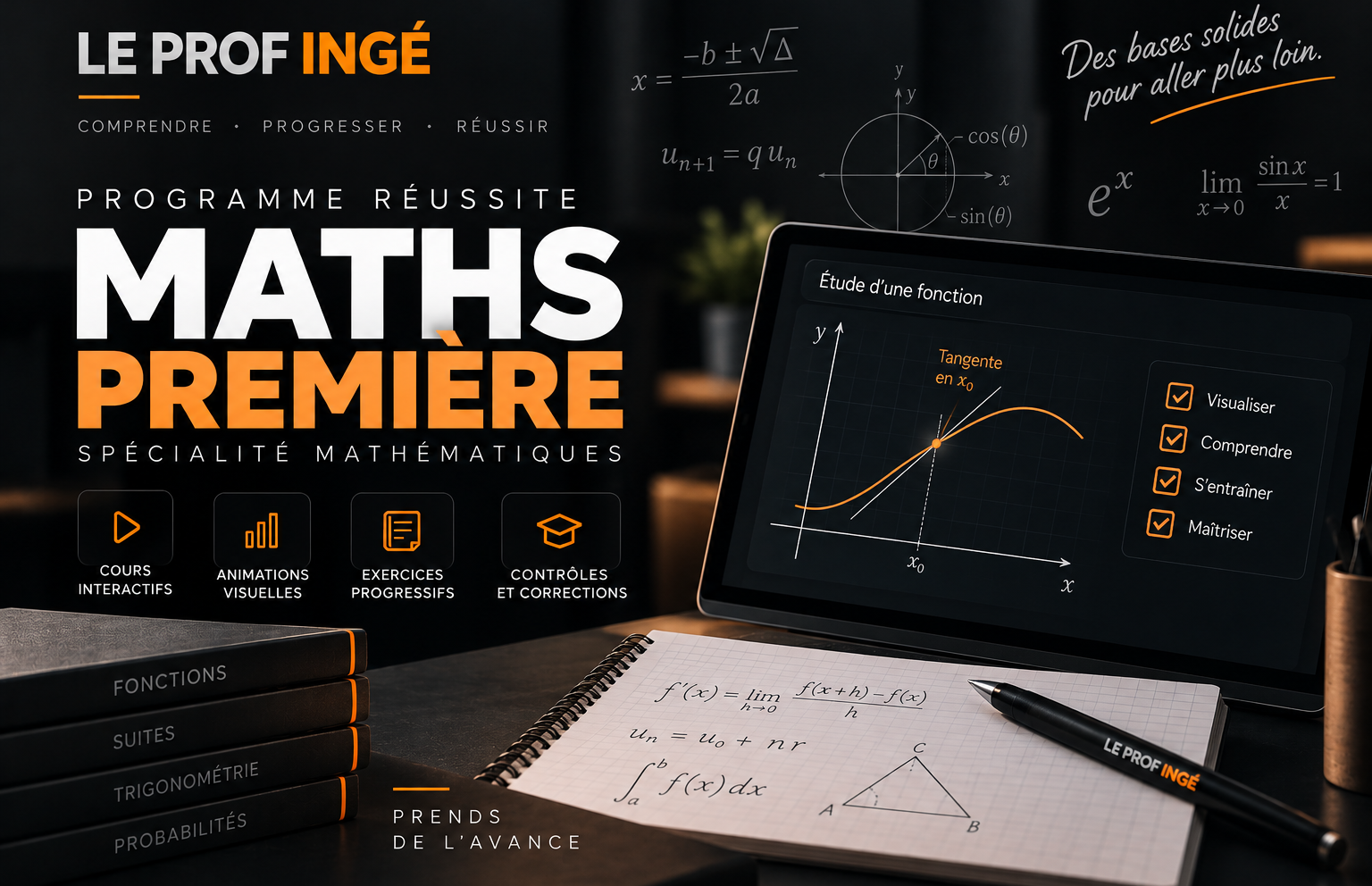 Programme Reussite Maths Premiere