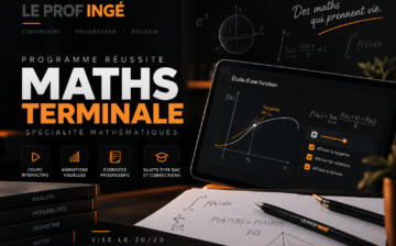 Programme Reussite Maths Terminale